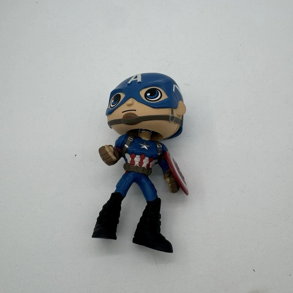 Funko Pop Marvel Bobblehead Lot 2 Captain America Civil War Drax OOB Used
